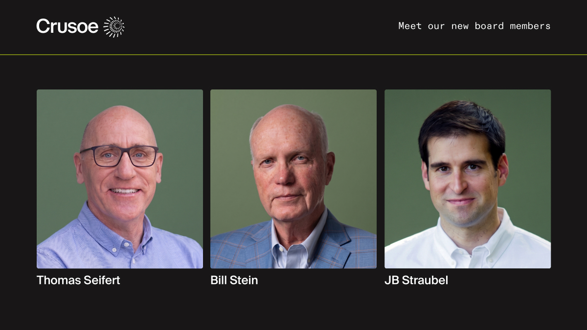 PDI’s Bill Stein Appointed to Crusoe Board of Directors